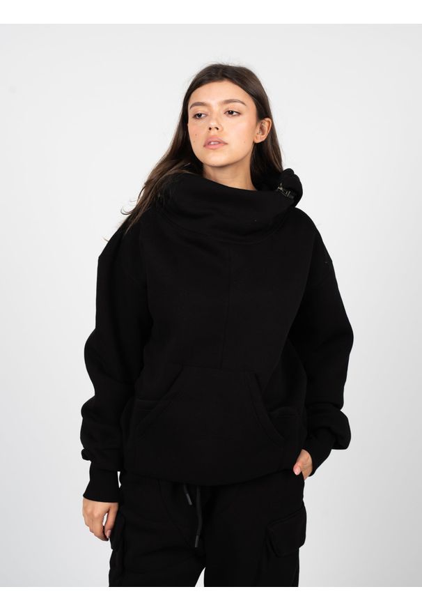 La Haine Inside Us Bluza "Hoodie Unisex" | LM201 | Mężczyzna | Czarny. Okazja: na co dzień. Kolor: czarny. Materiał: poliester, bawełna. Wzór: jednolity. Styl: sportowy, casual