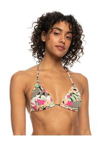 Roxy - Top bikini tiki tri dla Kobiety PRINTED BEACH CLASSICS Czarny. Kolor: czarny. Materiał: nylon, elastan, materiał