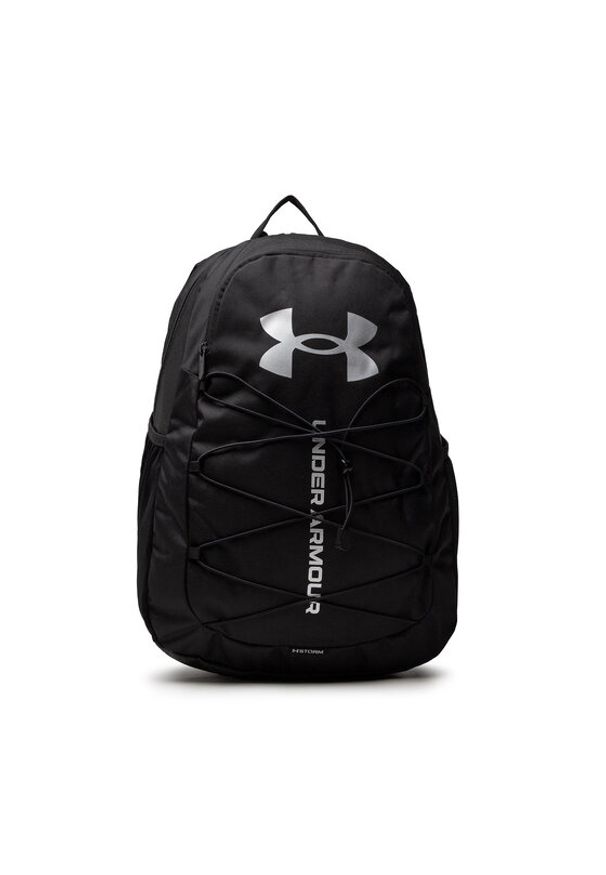 Under Armour Plecak Hustle Sport Backpack 1364181001-001 Czarny. Kolor: czarny. Materiał: materiał. Styl: sportowy