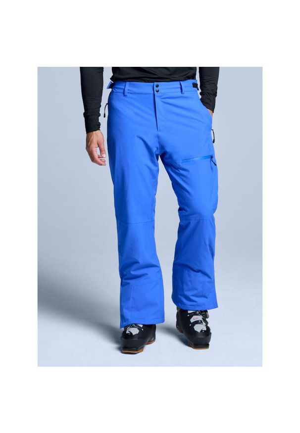 POEDERBAAS - Spodnie narciarskie – męskie – Arctic – ocieplane 2L – Ballpoint Blue. Kolor: niebieski. Materiał: poliester. Sezon: zima. Sport: narciarstwo