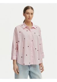 only - ONLY Koszula 15283743 Różowy Box Fit. Kolor: różowy. Materiał: bawełna #1