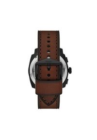Fossil Zegarek Machine Chronograph FS6101 Brązowy. Kolor: brązowy. Materiał: skóra #2