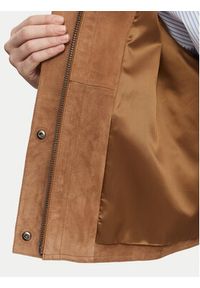 Weekend Max Mara Kurtka skórzana Abito 2625446061 Brązowy Regular Fit. Kolor: brązowy. Materiał: skóra #6