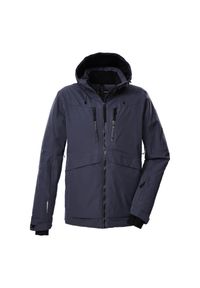 Kurtka narciarska Killtec KSW 55. Kolor: niebieski, szary, wielokolorowy. Sezon: zima. Sport: narciarstwo #1