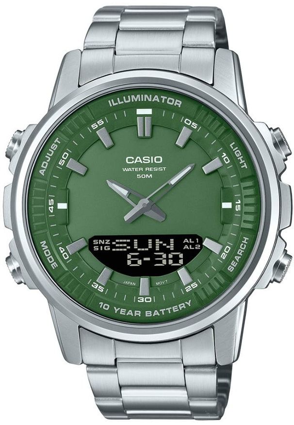 Casio - ZEGAREK MĘSKI CASIO AMW-880D-3A + BOX