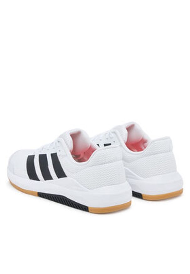 Adidas - adidas Buty na siłownię Dropset Base JS3162 Biały. Kolor: biały. Materiał: materiał. Sport: fitness