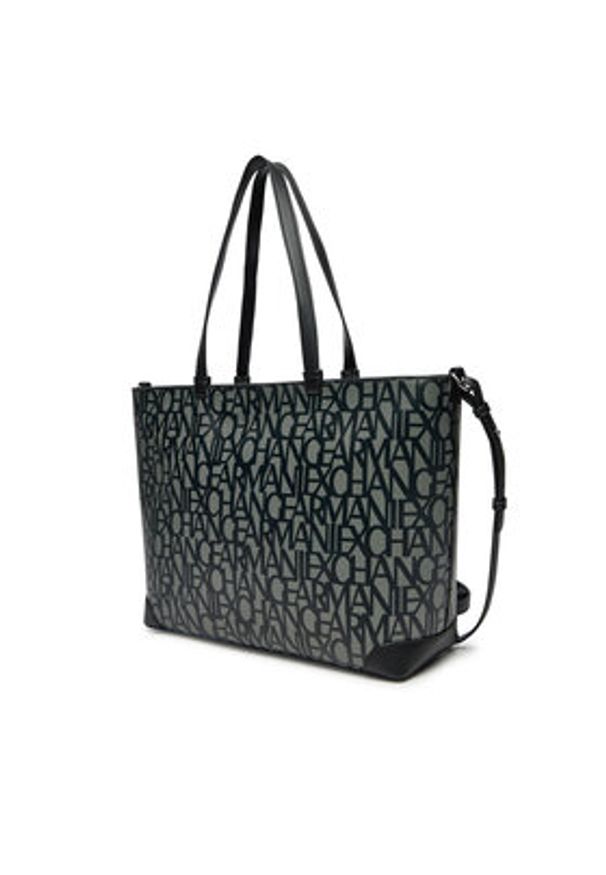 Armani Exchange Torebka 949127 4R733 00055 Szary. Kolor: szary. Materiał: skórzane