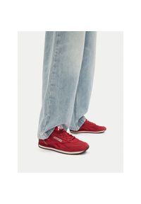 Sneakersy Reebok. Kolor: czerwony. Model: Reebok Classic #1