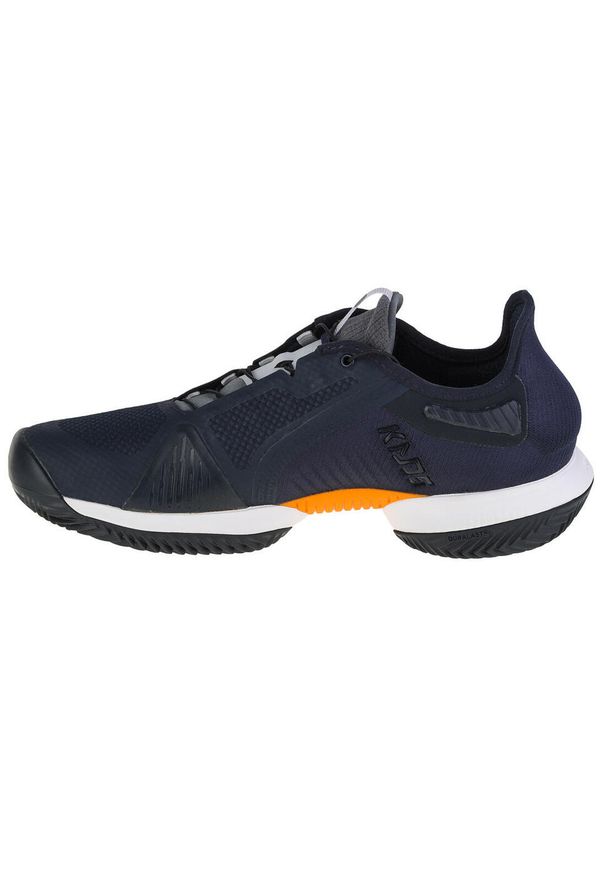Buty do tenisa męskie, Wilson Kaos Rapide Clay. Zapięcie: sznurówki. Kolor: niebieski. Materiał: guma, materiał, tkanina, syntetyk. Szerokość cholewki: normalna. Sport: tenis