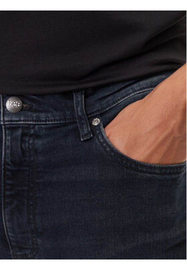 Lee Jeansy Luke 112370638 Czarny Slim Fit. Kolor: czarny