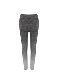 TOMBO - Legginsy Bezszwowe Damskie Fade. Kolor: szary. Sport: turystyka piesza #1