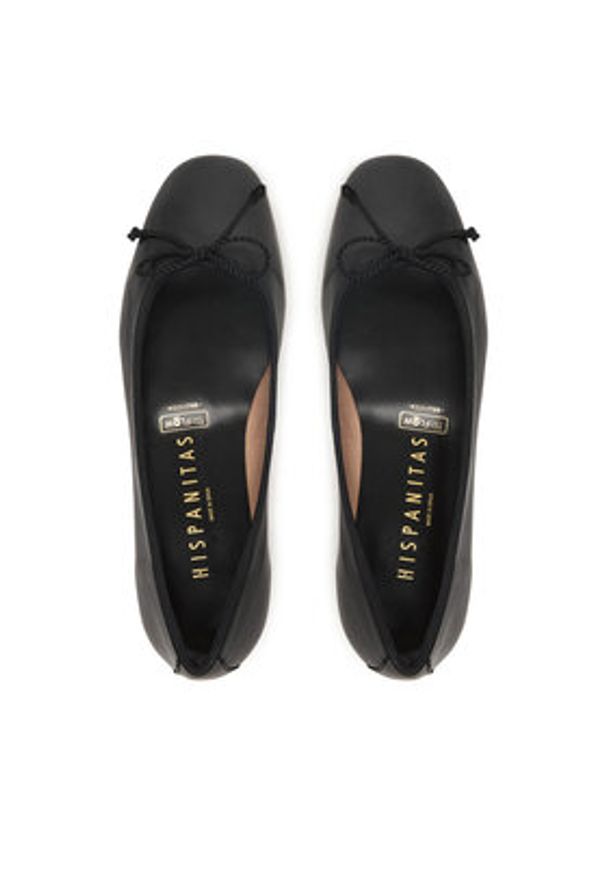 Hispanitas Baleriny HV263465 Czarny. Kolor: czarny. Materiał: skóra