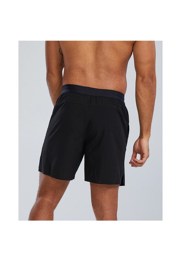 Spodenki treningowe męskie TYR SOL SHORT UNLINED 7". Kolor: czarny. Sport: turystyka piesza