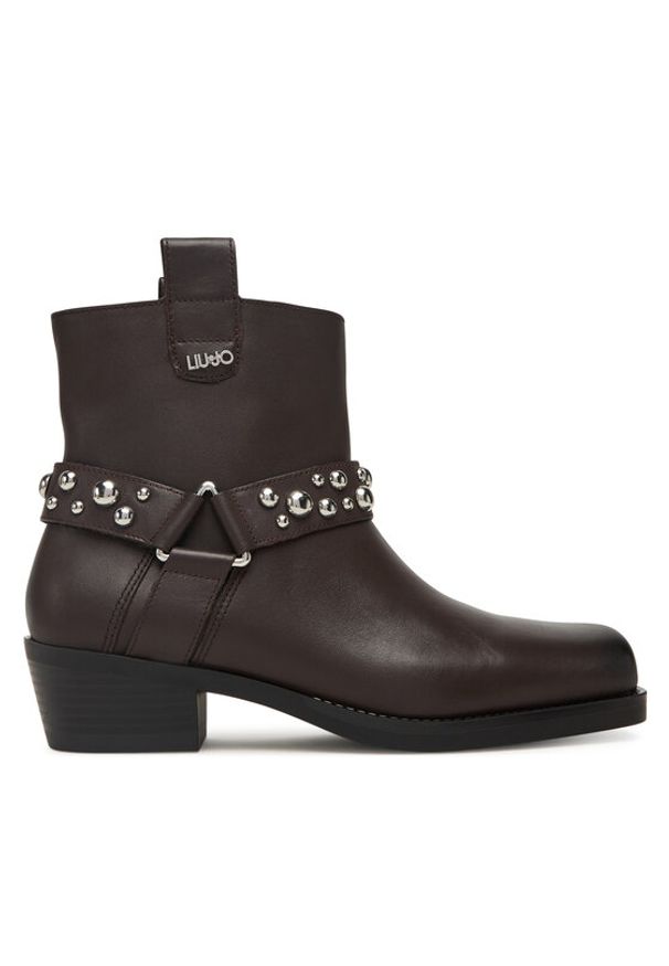 Liu Jo Botki Roxy 01 SF5047 P0102 Brązowy. Kolor: brązowy. Materiał: skóra
