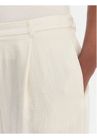Marella Spodnie palazzo Formato 2613131035 Écru Wide Leg. Materiał: acetat #3