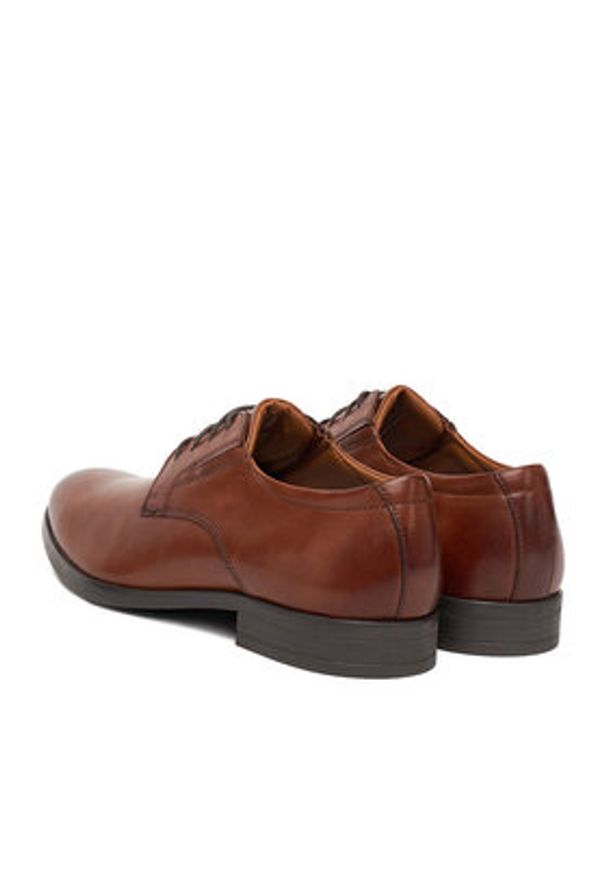 Lasocki Półbuty CEO-SZWEJK-33 MB Brązowy. Kolor: brązowy. Materiał: skóra