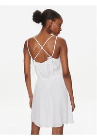 Tommy Jeans Sukienka letnia Essential DW0DW17936 Biały Regular Fit. Kolor: biały. Materiał: wiskoza. Sezon: lato #4