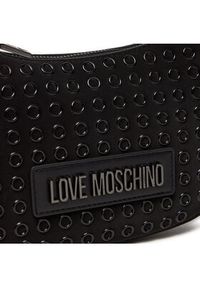 Love Moschino - LOVE MOSCHINO Torebka JC4058PP1LLH100B Czarny. Kolor: czarny. Materiał: skórzane #4