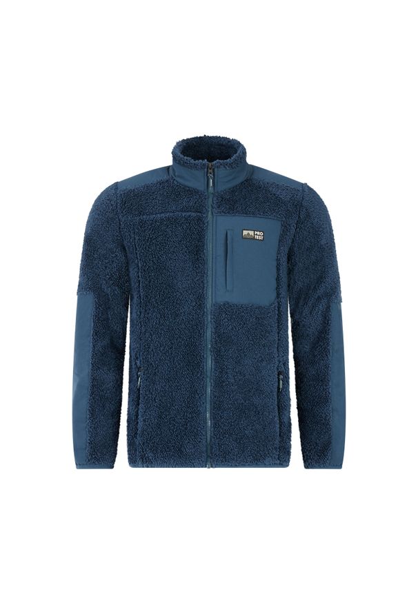 Polar Protest Bleaker. Kolor: niebieski. Materiał: polar. Sezon: jesień