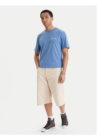 Quiksilver T-Shirt EQYZT08307 Niebieski Regular Fit. Kolor: niebieski. Materiał: bawełna #2