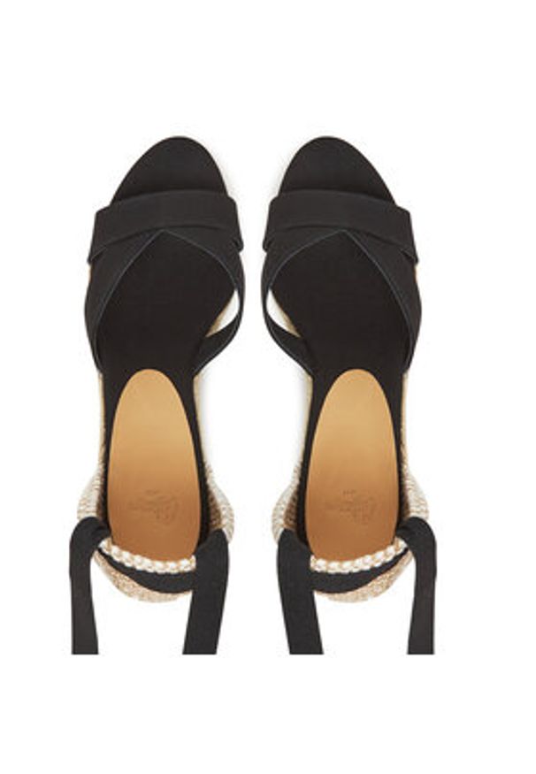 Castañer Espadryle Bailey 025676 Czarny. Kolor: czarny. Materiał: materiał