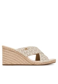 MICHAEL Michael Kors Espadryle Kenzie 40R6KZMS1B Kremowy. Kolor: kremowy. Materiał: skóra #1