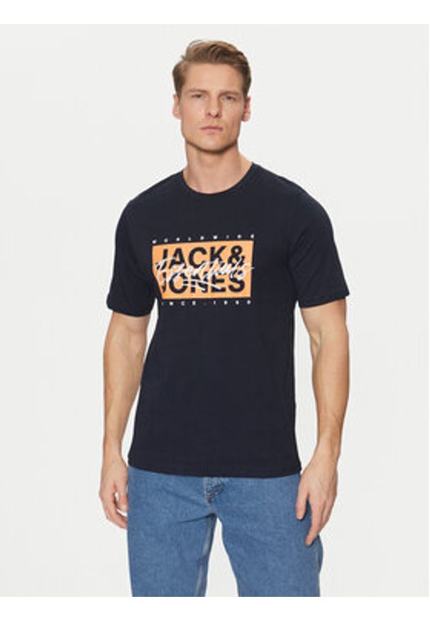 Jack & Jones Komplet t-shirtów Colton 12277637 Kolorowy Standard Fit. Materiał: bawełna. Wzór: kolorowy