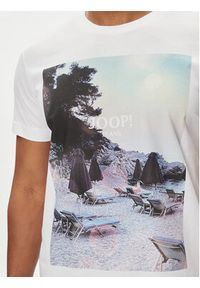 JOOP! Jeans T-Shirt 47Dario 30042425 Biały Modern Fit. Kolor: biały. Materiał: bawełna