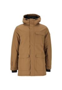 Bluza z kapturem Whistler Siberia W-Pro 10000. Typ kołnierza: kaptur. Kolor: beżowy, wielokolorowy, brązowy