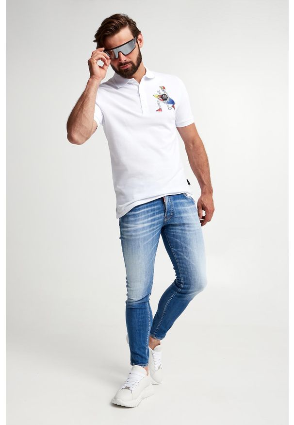 Philipp Plein - Polo męskie PHILIPP PLEIN. Typ kołnierza: polo