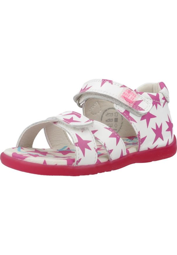 Agatha Ruiz de la Prada - Sandały AGATHA RUIZ DE LA PRADA 242904A Biały. Kolor: biały. Materiał: tkanina, skóra