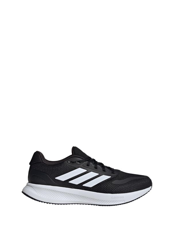 Adidas - Buty Runfalcon 5 Wide Running. Okazja: na co dzień. Kolor: czarny, biały, wielokolorowy. Sport: bieganie