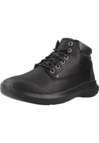 skechers - Kapcie SKECHERS PARSON - EDERIC Czarny. Kolor: czarny. Materiał: syntetyk, tkanina