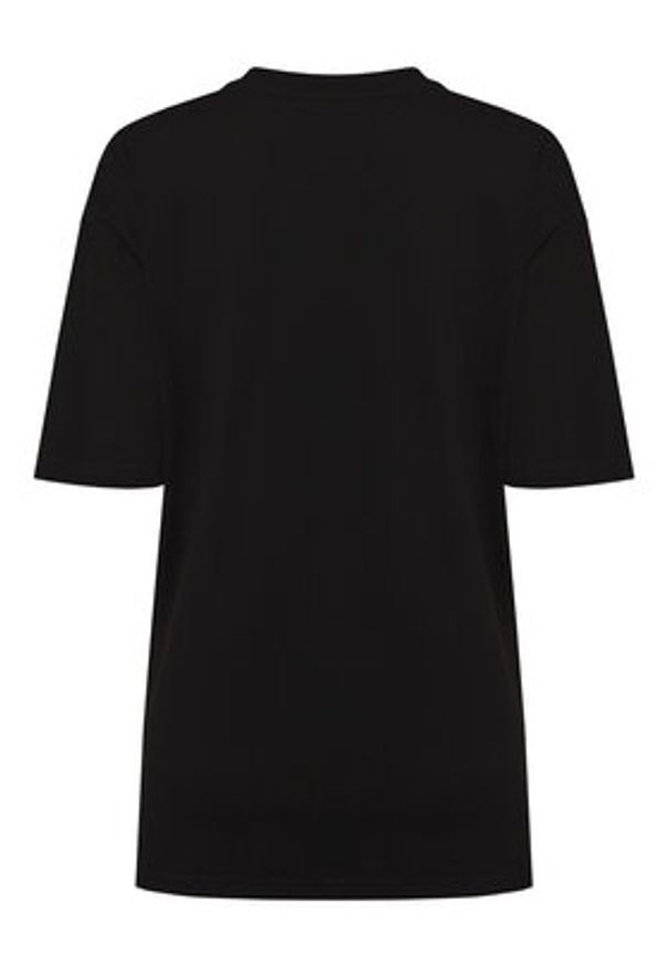 Hunter T-Shirt Abele UNISEX HARU0007251 Czarny Regular Fit. Kolor: czarny. Materiał: bawełna