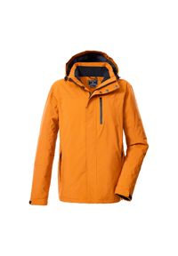 Kurtka z kapturem Killtec KOW 90. Typ kołnierza: kaptur. Kolor: brązowy. Sport: turystyka piesza #1