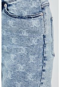 Juicy Couture jeansy damskie high waist. Stan: podwyższony. Kolor: niebieski #4