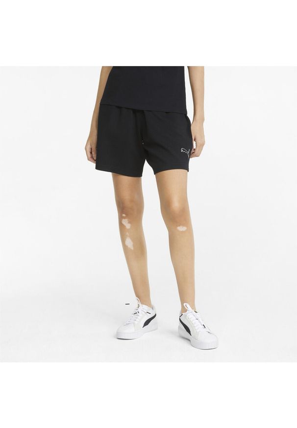 Puma Spodenki Her 7 High-Waist 84709901. Stan: podwyższony. Kolor: czarny