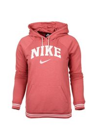 Bluza sportowa damska Nike W Hoodie FLC Vrsty. Kolor: czerwony #1