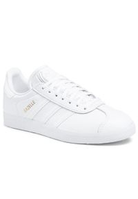 Adidas - Buty adidas Gazelle BB5498 Ftwwht/Ftwwht/Goldmt. Kolor: biały