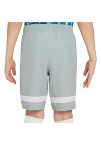 Nike - Spodenki Dziecięce Academy DriFIT. Kolor: szary. Styl: sportowy. Sport: turystyka piesza