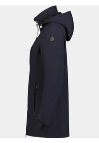 LUHTA - Kurtka softshell damska Luhta Erkkola. Kolor: niebieski. Materiał: softshell. Długość: długie