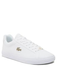 Lacoste Sneakersy Lerond Pro 123 3 Cma 745CMA005221G Biały. Kolor: biały. Materiał: skóra #5
