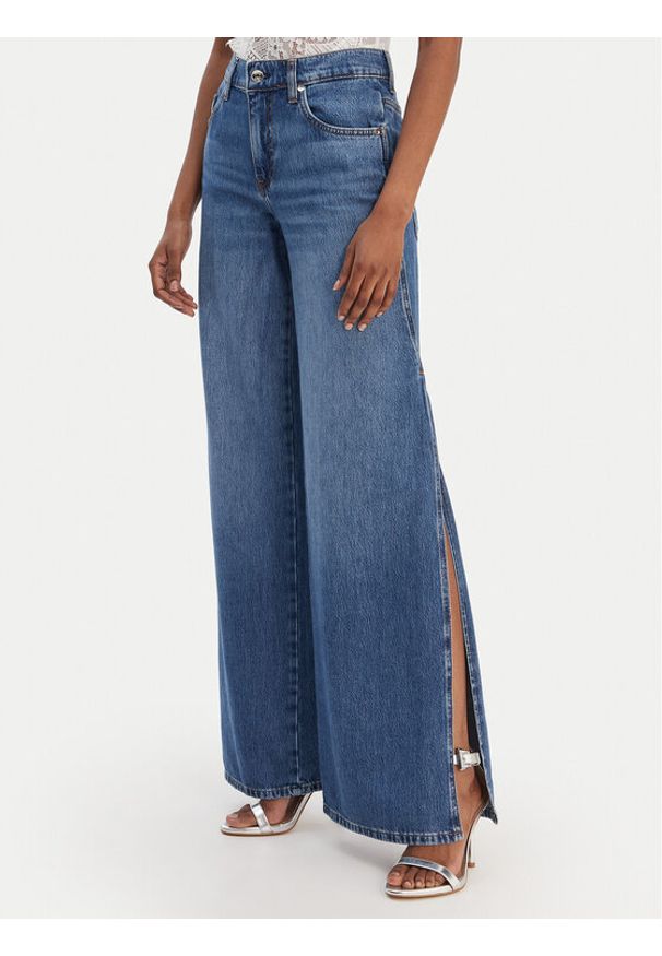 Liu Jo Jeansy UA6218 D0319 Niebieski Flare Fit. Kolor: niebieski