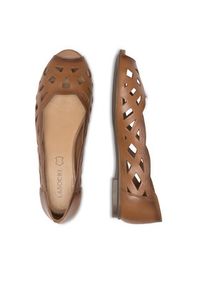 Lasocki Baleriny WI23-SORANO-13 Brązowy. Kolor: brązowy. Materiał: skóra #3