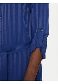 Fracomina Sukienka koszulowa FS25SD3002W413N8 Niebieski Regular Fit. Kolor: niebieski. Materiał: wiskoza. Typ sukienki: koszulowe #3