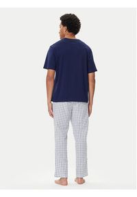 Jack & Jones - Jack&Jones Piżama Florence 12282813 Niebieski Regular Fit. Kolor: niebieski. Materiał: bawełna #4