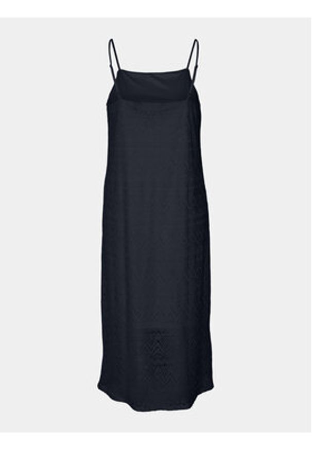 Vero Moda Sukienka letnia Maya 10304461 Granatowy Regular Fit. Kolor: niebieski. Materiał: syntetyk. Sezon: lato