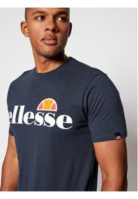 Ellesse T-Shirt Sl Prado SHC07405 Granatowy Regular Fit. Kolor: niebieski. Materiał: bawełna #5