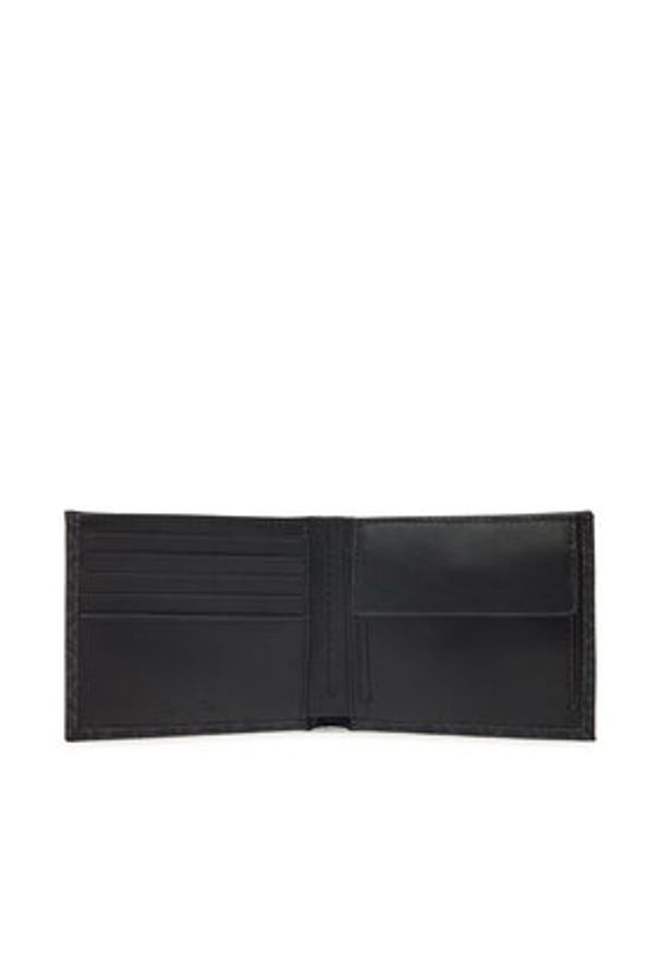 Calvin Klein Portfel męski Classic Mono Bifold 5Cc W/Coin K50K512845 Czarny. Kolor: czarny. Materiał: skóra