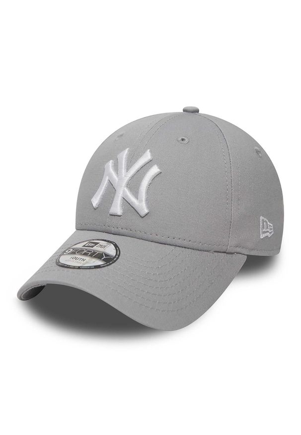 New Era - Nowa Czapka Era K 940 Mlb League Basic Ney Dzieci. Kolor: szary. Materiał: bawełna. Styl: casual, sportowy